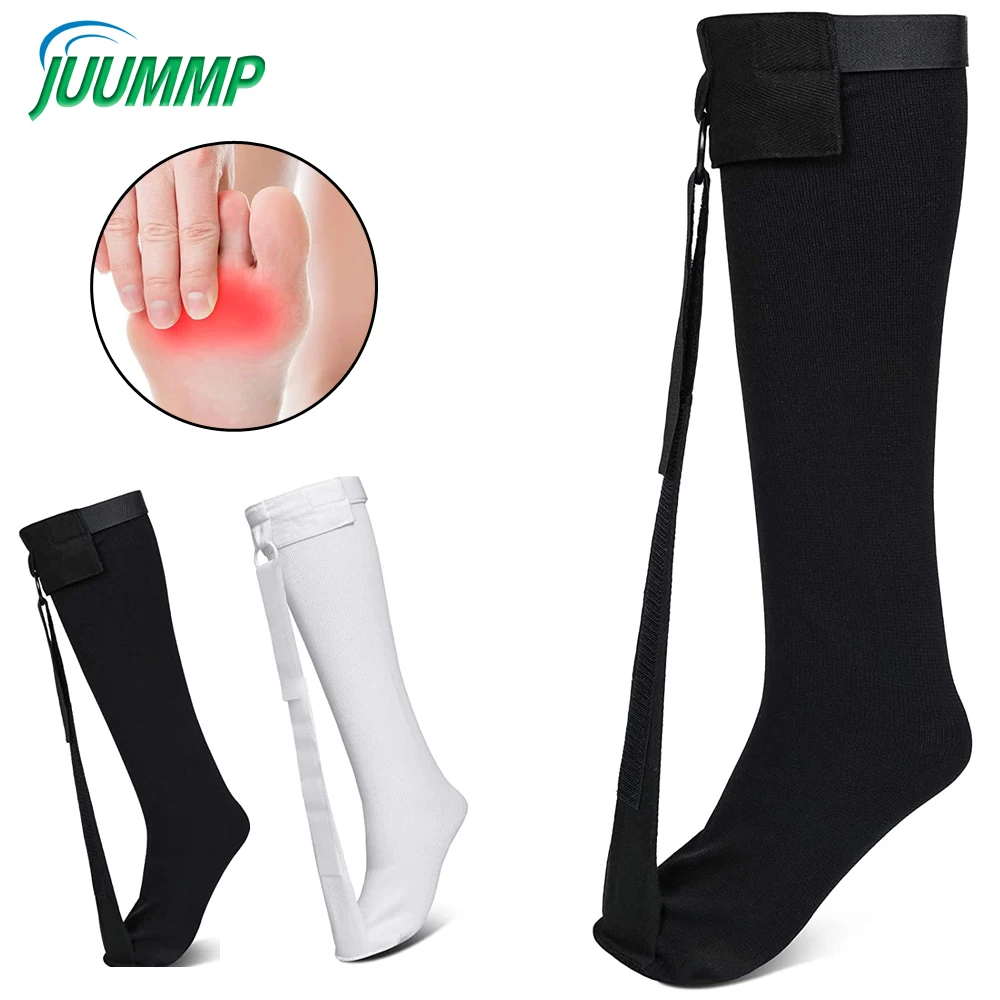 1Set Foot Drop Plantar Fasciitis Night Sock Stockings Soft Stretching