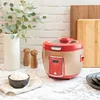Cool-touch glass lid, food steamer, slow cooker, multi-cooker with 11 preset functions, steam tray, measuring tool, rice spatula 5