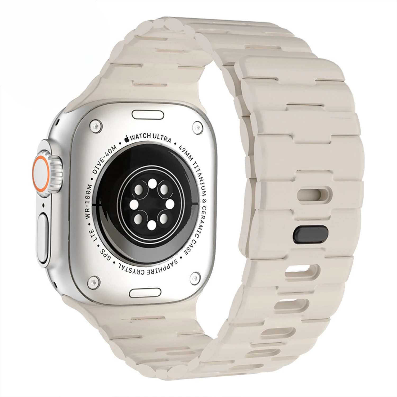 Magnetic Sport Silicone Bracelet iWatch Strap
