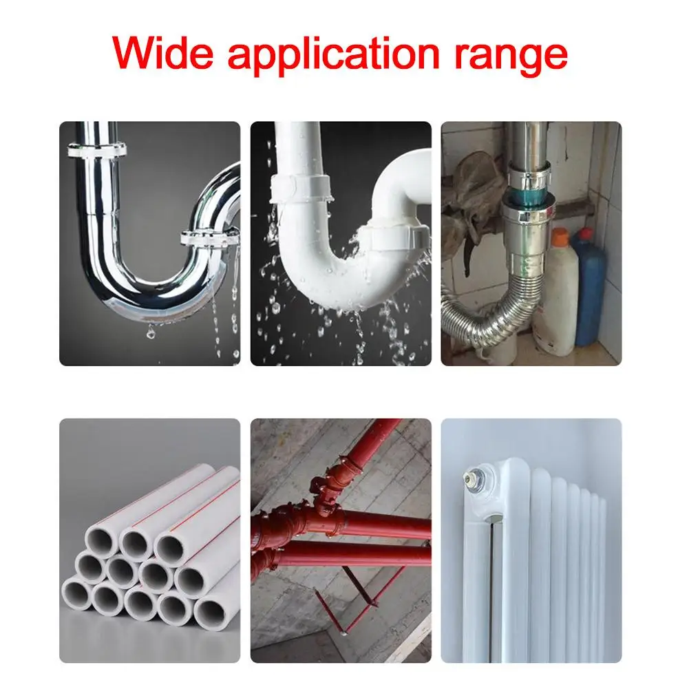120ml Epoxy Adhesive Glue High Temperature Resistance Quickly Repair Industrial Artifact Industry Downpipe Pipe Tool Repair