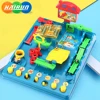 Track Sliding Ball Adventure Toys Set Children's Puzzle Competitive Parent-child Interactive Hand-brain Training Kid's Toys 1
