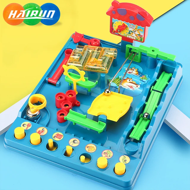 Track Sliding Ball Adventure Toys Set Children's Puzzle Competitive Parent-child Interactive Hand-brain Training Kid's Toys 1