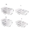 Kitchen Storage Refrigerator Food Storage White Containers Fresh Box Containers Kitchen Storage Food Sealed Kitchen Organizer 3