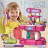 2 In 1 Children's Motorcycle Large Simulation Supermarket Dresser Pretend Play Home Early Educational Toy Kid Birthday Gift 1