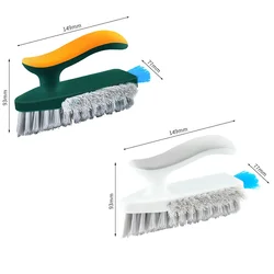 Multipurpose Tile & Grout Scrubbing Brush Set - Durable Corner & Gap Cleaning Tools - As picture showed (2PCS Green and White)