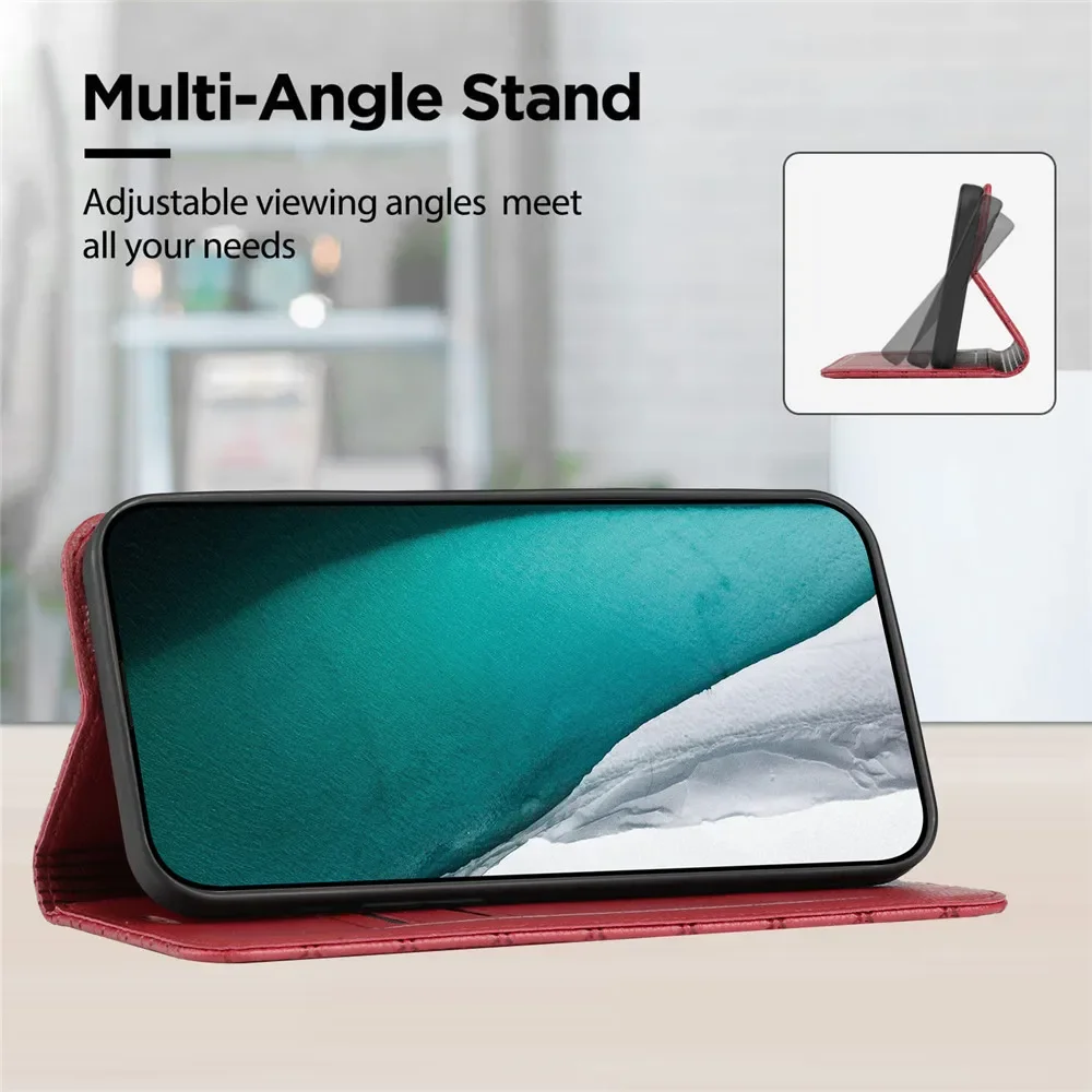 Leather Wallet Phone Case - Universal Fit & Stylish Design