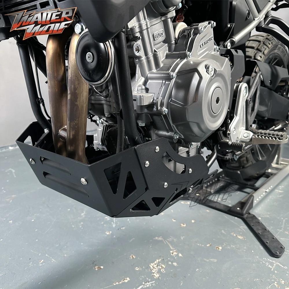 2024 섀시 익스페디션 엔진 가드 스키드 플레이트 섀시 보호 커버, CFMOTO 450 MT 오토바이 액세서리 보호대, 450MT