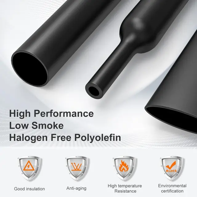 Set Tubi Termoretraibili 530 Pezzi - 5 Colori, 12 Dimensioni Per Isolamento Elettrico E Riparazioni - Foto 7