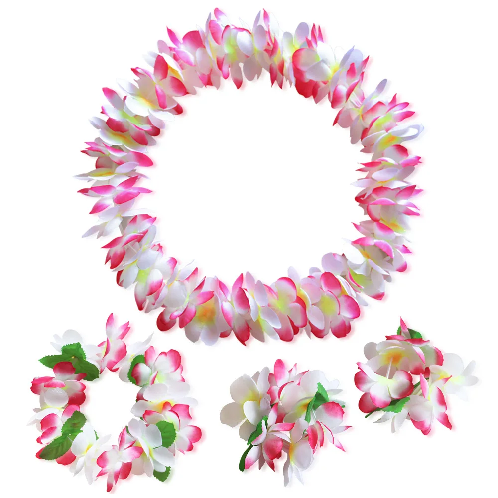 Collana Hawaiana Ghirlanda di Fiori, 36 Pezzi Hawaiane Fiori Feragli