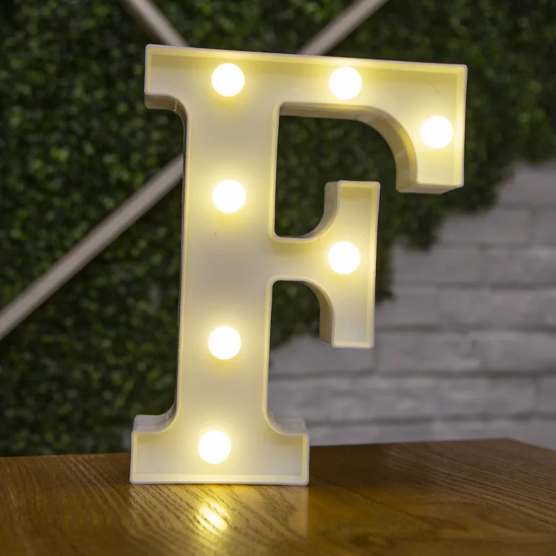 Illuminating LED Letter & Number Lights