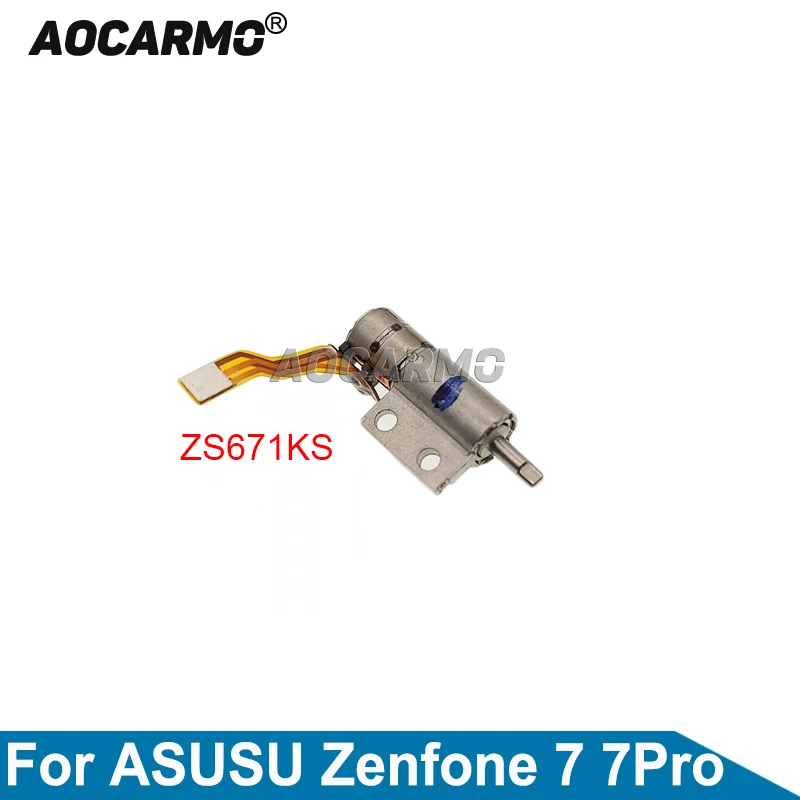 Aocarmo Camera Flipping Lifting Up-Down Motor Vibratore Flex Cable Parti Di Riparazione Sostituzione Per Asus Zenfone 7 7Pro Zs671Ks Zs67