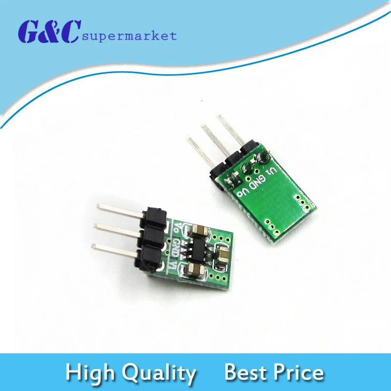 

Мини-модуль питания 2 в 1 Φ 1,8 в-5 в до 3,3 В, понижающий шаг вверх преобразователь Wi-Fi Bluetooth ESP8266 Φ CC1101