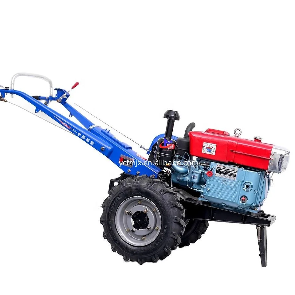 

TIANMING walking tractor 1 row or 2 rows maize planter with wheat reap harvester harvesting machine