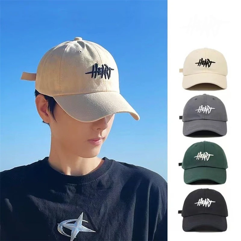 

Men's Spring Summer Outdoor Sun Visor Hats JK Korean Embroidery Letter Baseball Hat For Women Snapback Hip Hop Dad Trucker Cap