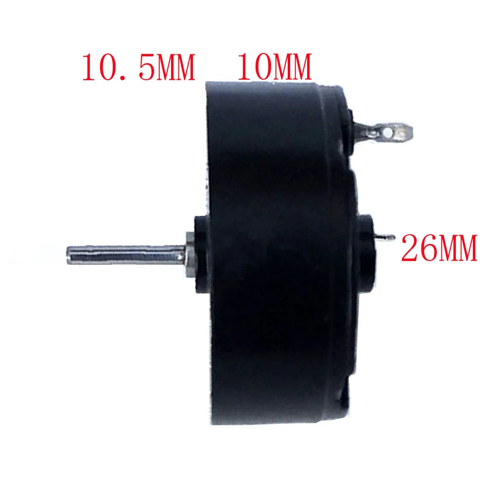 2610LS Long Shaft 10.5mm Flat DC Micro Small Motor Price Factory for Medical Tattoo Massager Tools High Speed