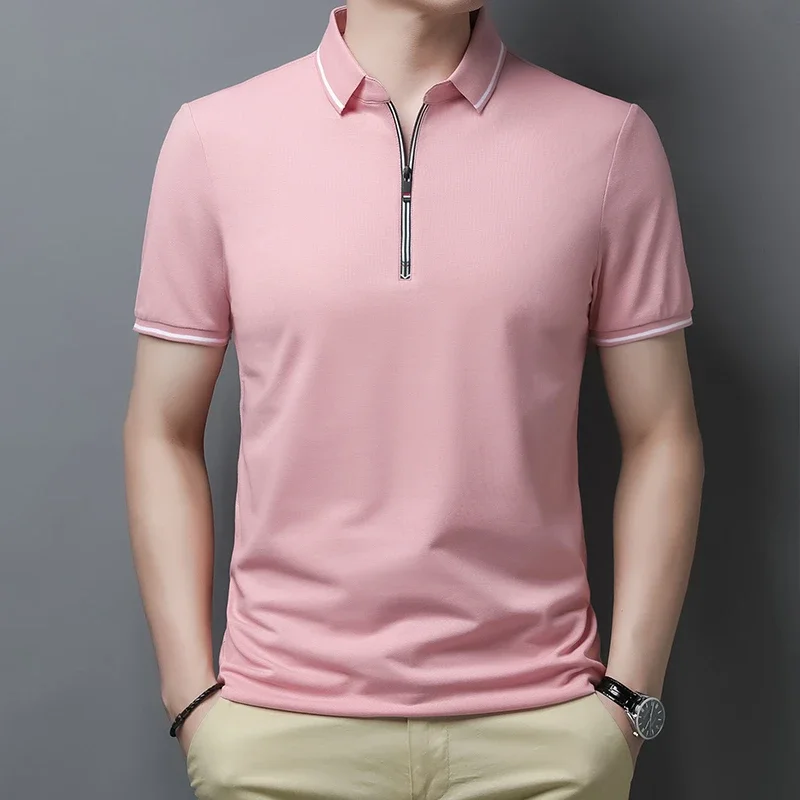 HDHDHDHDH new men's casual short-sleeved polo shirt - AliExpress