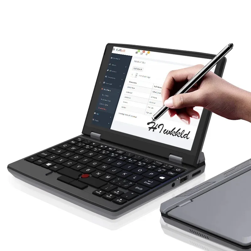 7inch Intel N4000 Mini Laptop Touchscreen Original Handwriting 12GB RAM 2TB SSD DDR4 Metal HD Camera 1280*800 Screen Notebook 6