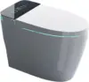 Smart Toilet,Bidet Toilet for Bathrooms,Tankless Toilet Walk Away Automatic Powerful Flush, Heated Bidet Seat with Instant Warm 1