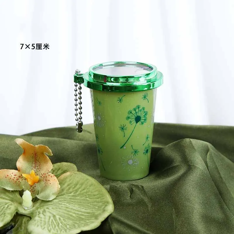 The New Milk Tea Cup Crystal Rotating Kaleidoscope Toys For Children Changeable Prismatic Science Experiment Kaleidoscope Toys