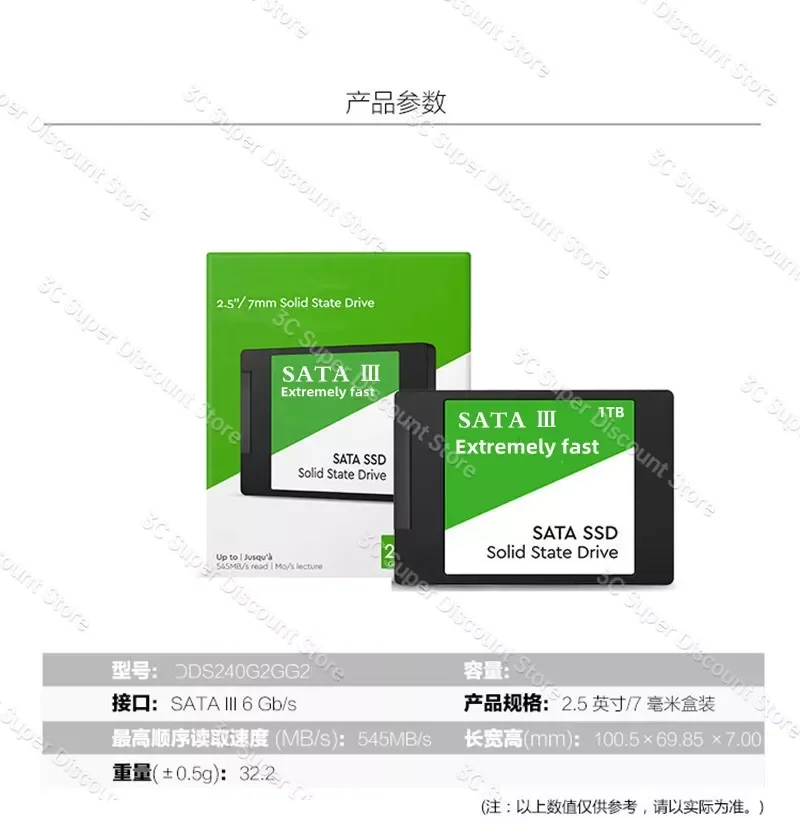 Sata ϵ ̺ ũ, 4TB SSD, Ʈ  ũž  ָ Ʈ ̺, Sata3, 2.5 ġ Tlc, 560 mb/s