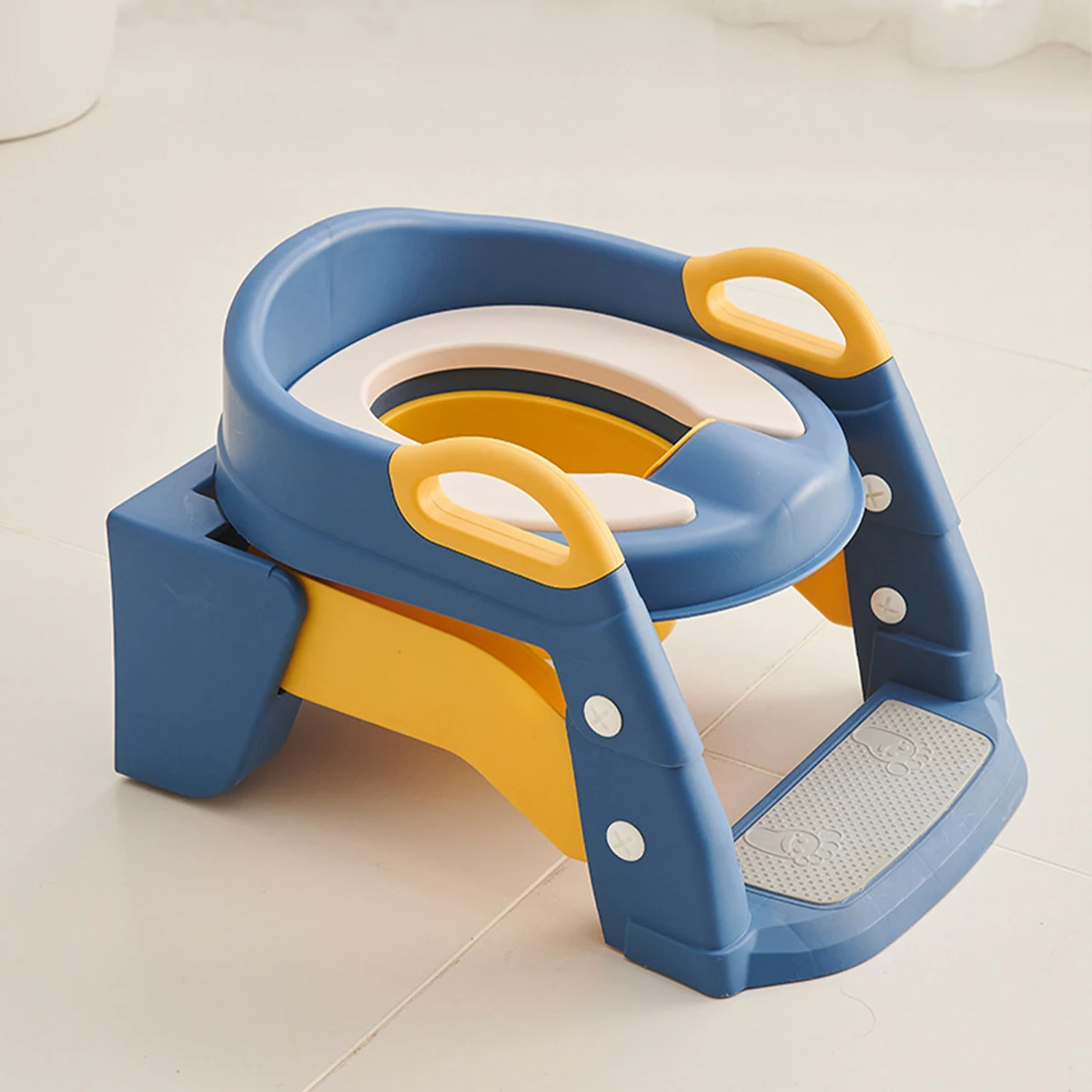 Children's toilet seat Step toilet for baby boys and girls auxiliary cushion stand step stool children's urine bucket 4