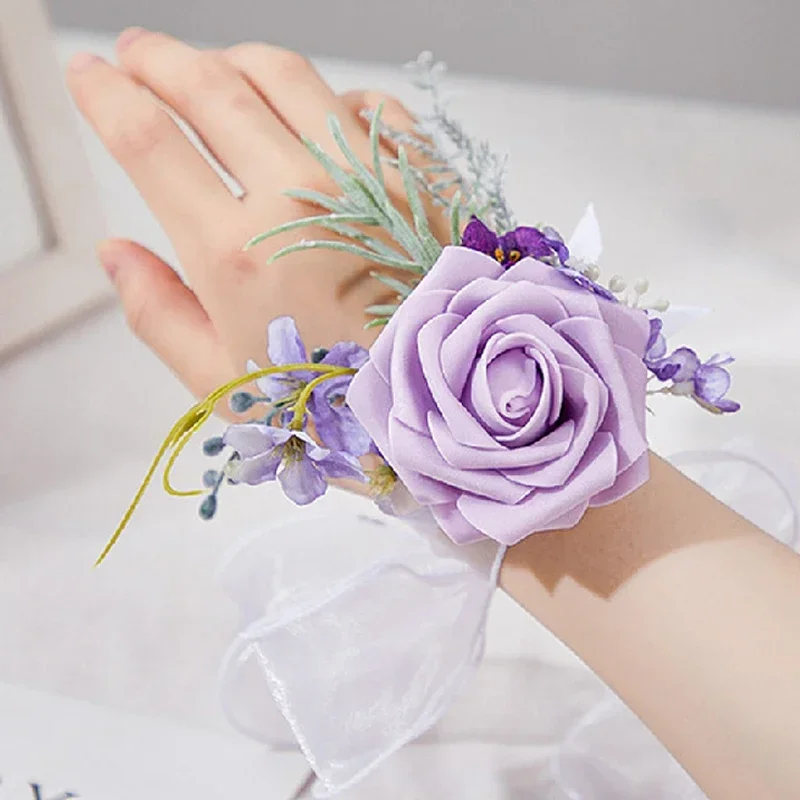 Polso Fiore Corpetto Polso Corpetto Bracciali Matrimonio Fiore all