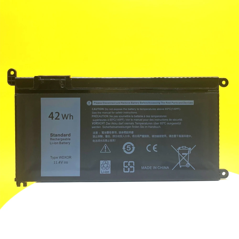 nova wdxor bateria para dell inspiron