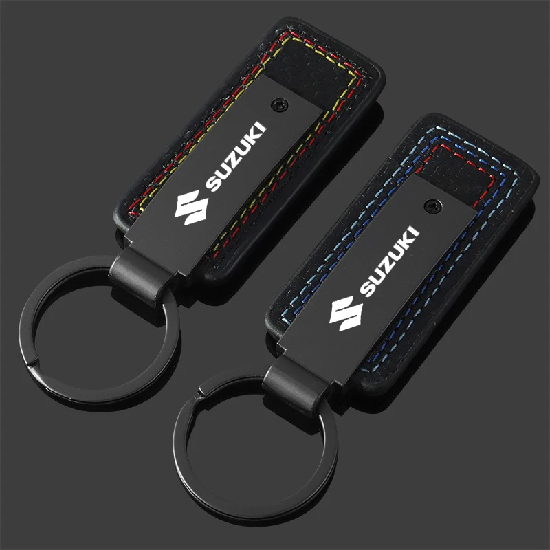 Metal Laser Engraving Car Keychain Key Pendant Gift Keyring