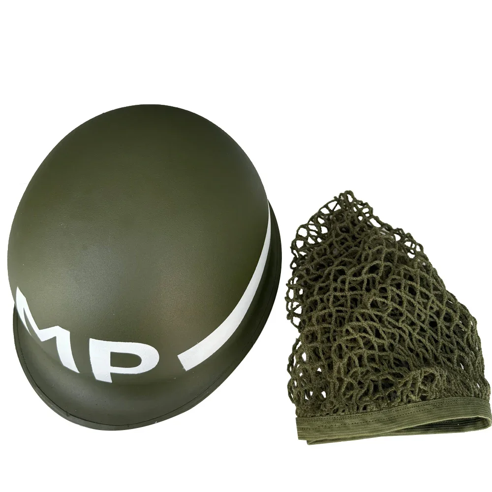WW2 US Soldier Helmet MP Net Helmet Cover Vintage Men's Cover Vintage Equipment M1
