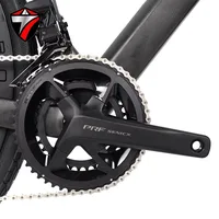 Vélo de gravier en fibre de carbone T900 2026TWITTER V3pro avec frein à disque hydraulique, électronique à vitesse variable EDS TX7100-24S et câblage interne 4