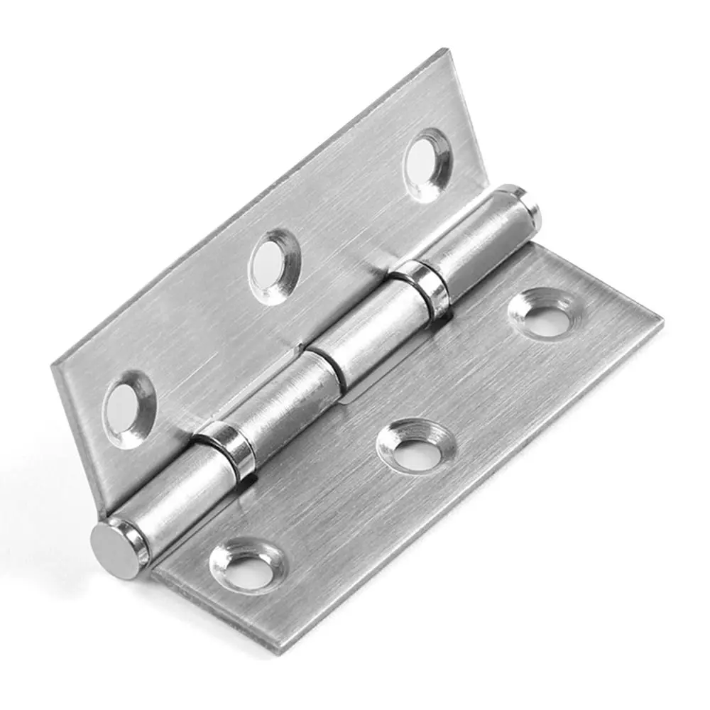 Stainless Steel Hinges Door Hinges 1Pair/2Pcs Window Accessories Door Hinges 270 Degree with Screws Cross Hinge Stainless Steel Mute Silience Furniture Hardware