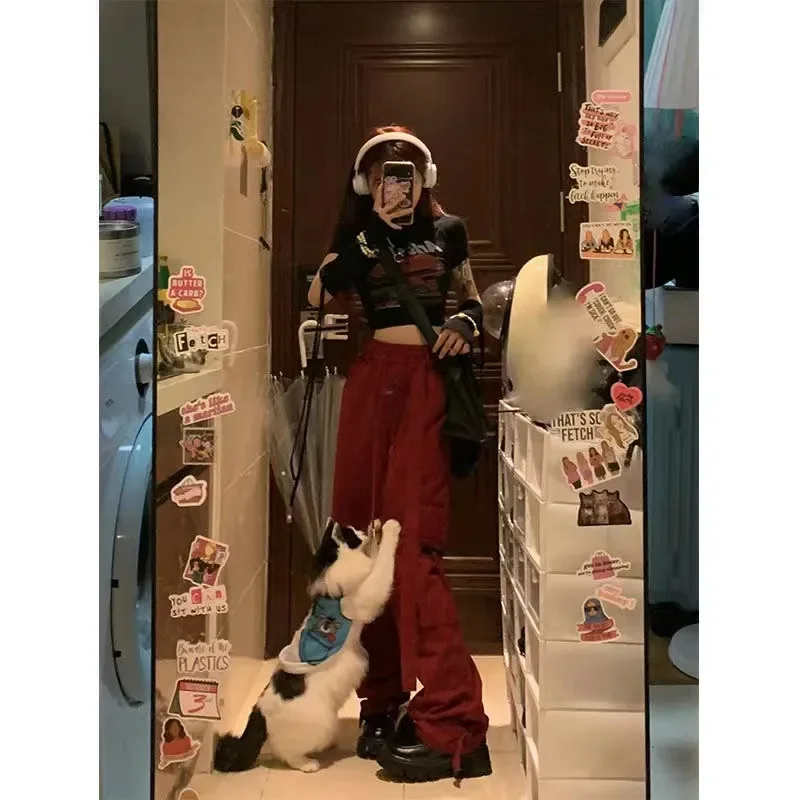 Рисунок 3 - Винтажные повседневные свободные спортивные брюки Y2K