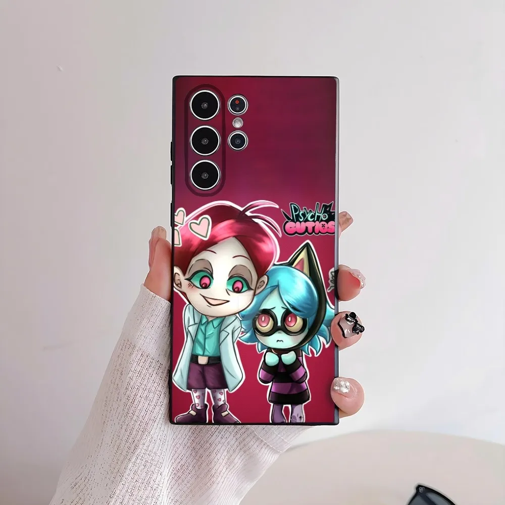 Anime P-Psychocuties Mimi Handyhülle für Samsung Galaxy S25 S24 S22 S23 Ultra S21 S20 Plus Rusted rutschfeste Full Cover Soft Case – Detail 12