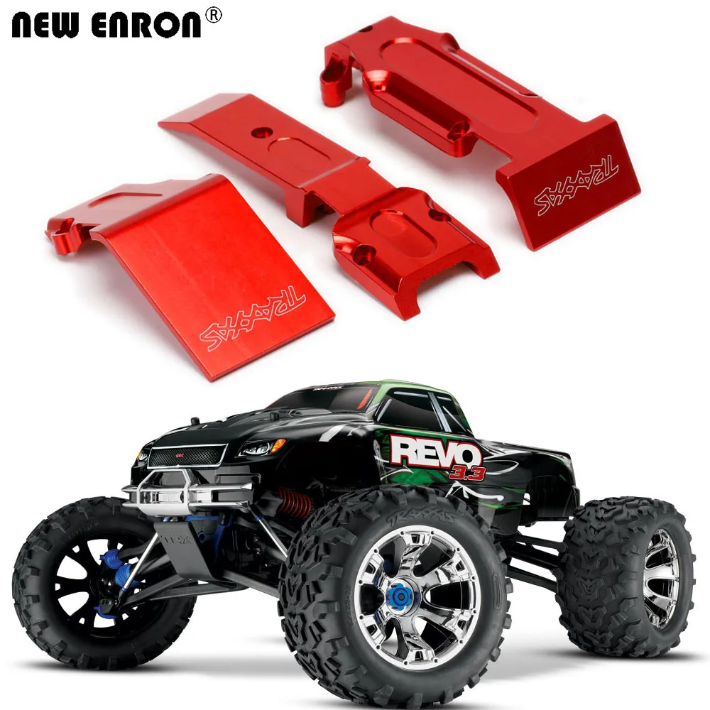 RC 110 Aluminum Front 2 pieces Rear 1 piece Skid Plate Set FOR RC Car