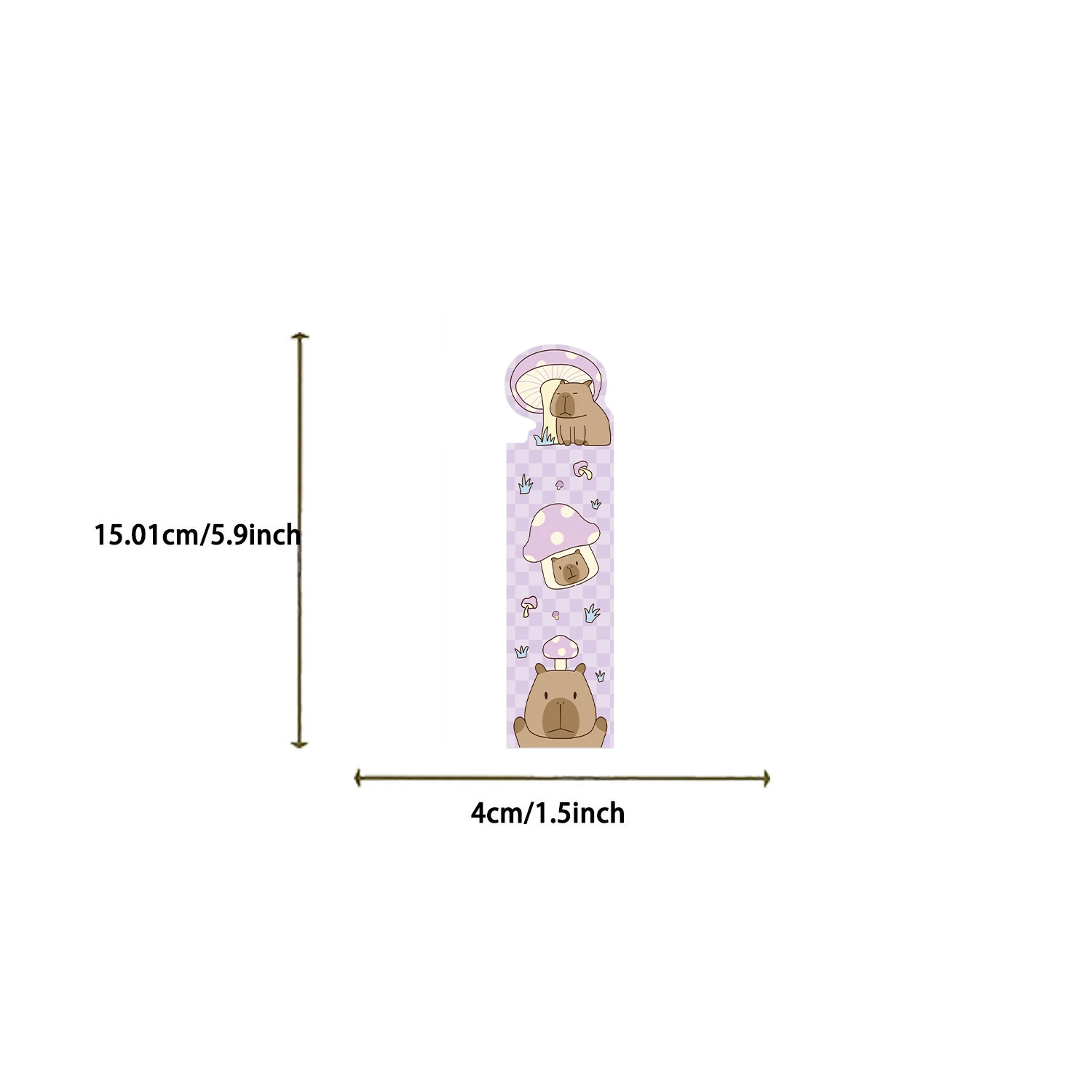 Animal Bookmark Paper Bookmark Bookmark Page Holder Bookmark Holder 30pcs Capybara Bookmark Readers Durable Paper Book Lovers Daily Office Supplies