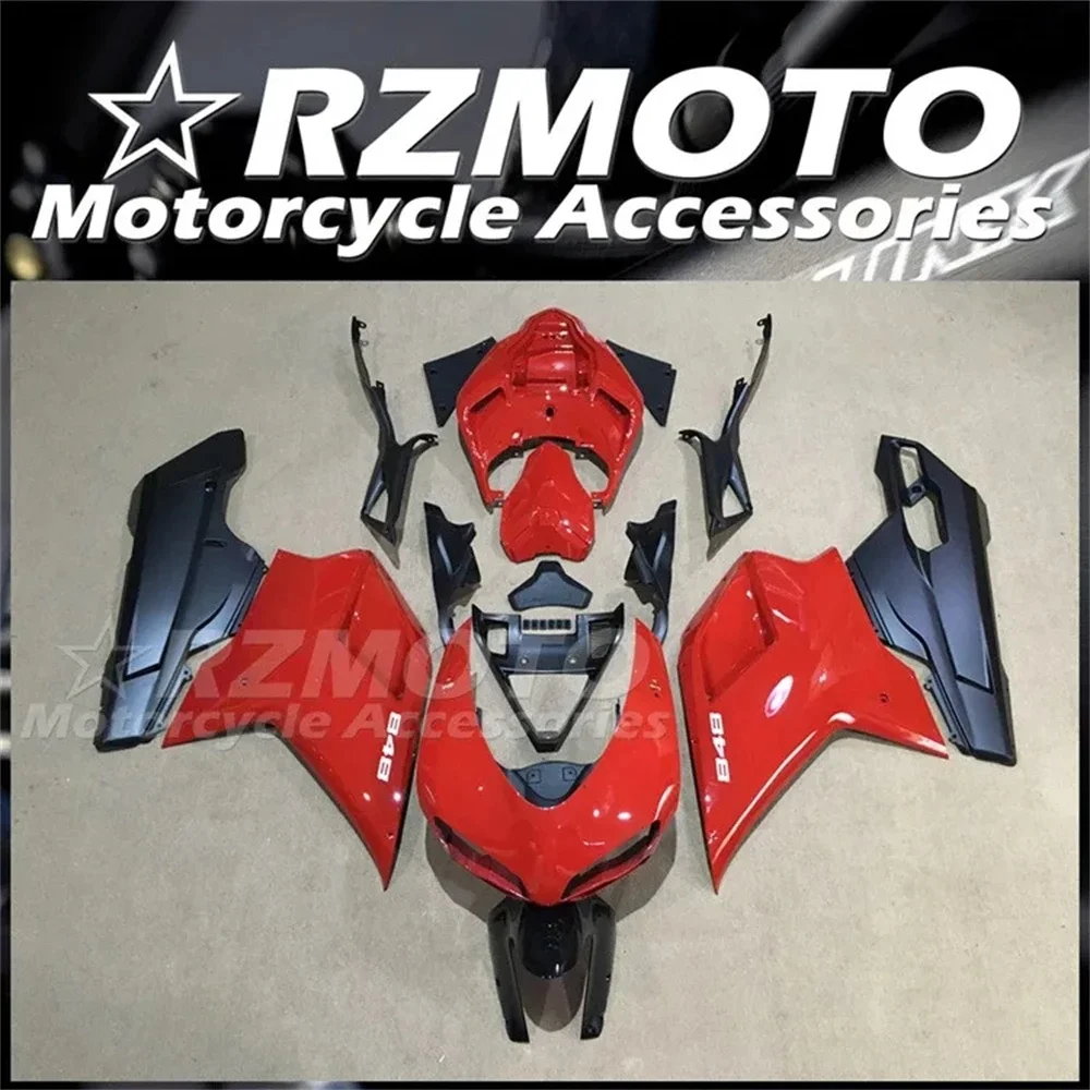 

Injection Mold New ABS Fairings Kit Fit for Ducati 848 1098 1198 Evo 2007 2008 2009 2010 2011 2012 Bodywork Set Red Black Matte