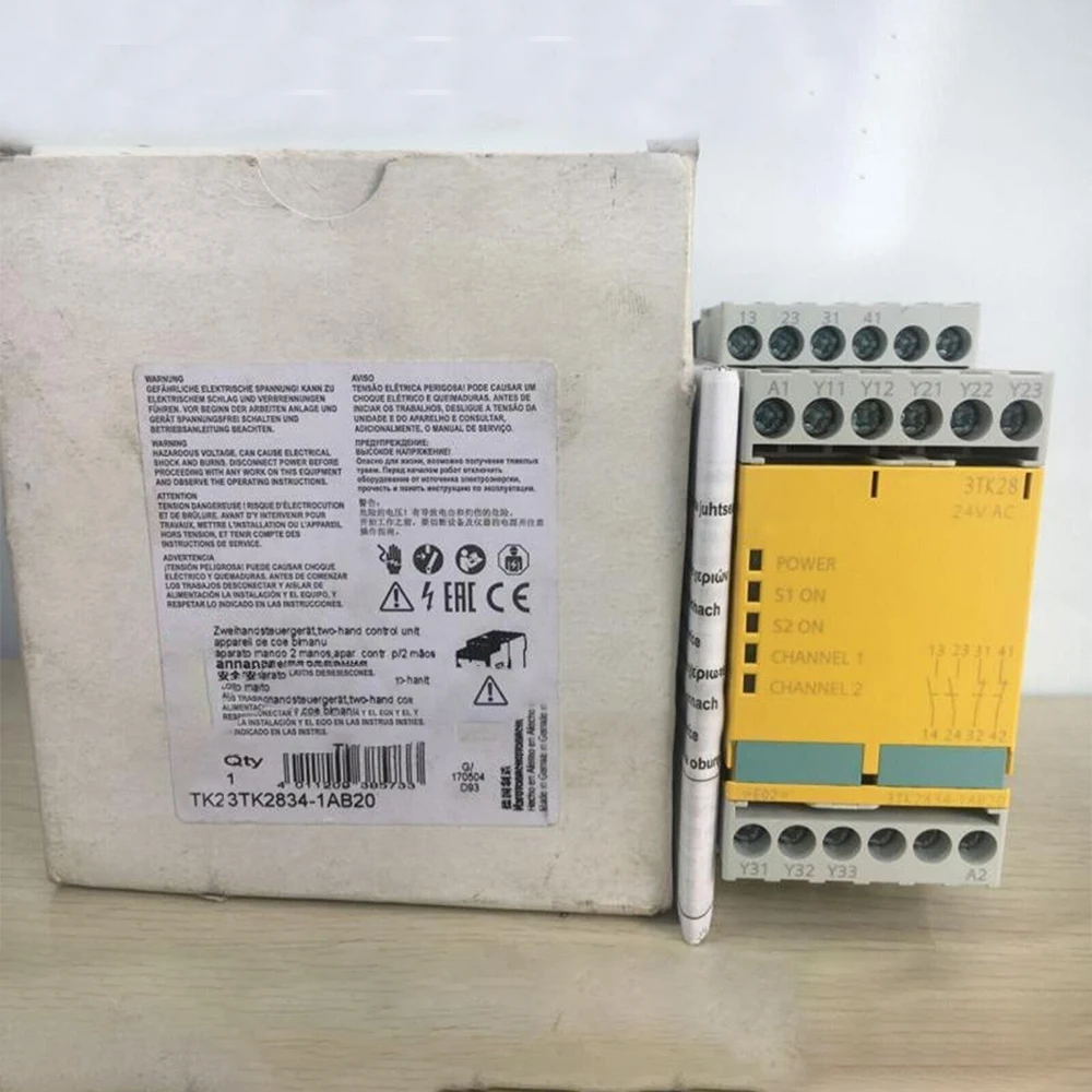 Nuovo Per Modulo Relè Di Sicurezza Siemens 3Tk2834-1Ab20 24V In Scatola