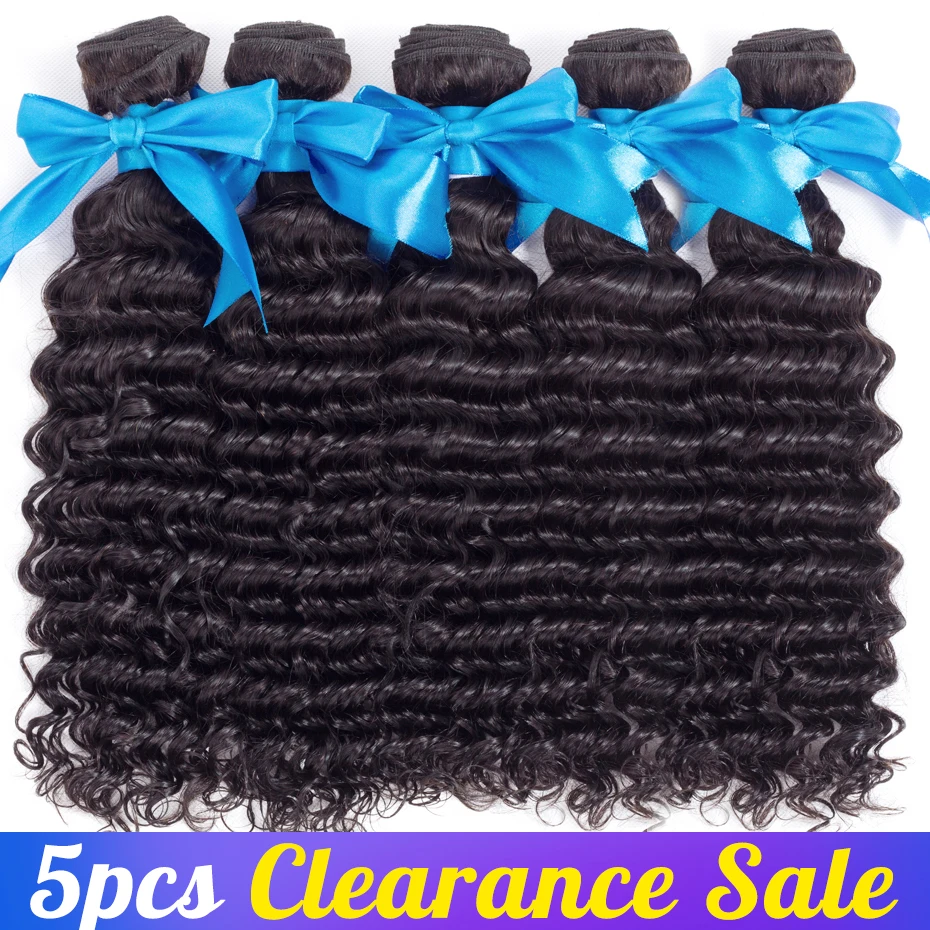 5 Bundle Human Hair Deal Bundles Wholesale Weave Extension