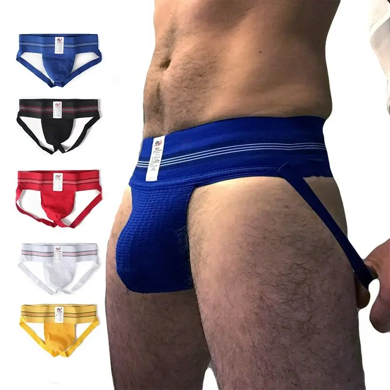 Men's Underwear Hip Fork Nightclub U Pouch G String Gay Thongs Briefs Sexy Low Waist U Convex Sports Male Lingerie Sissy Panties