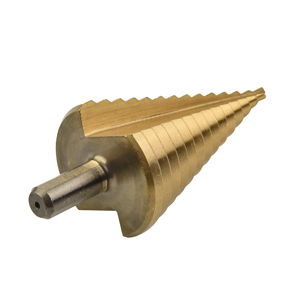 

HSS Steel Step Drill Hole Cutter Round Handle Tool 4-42mm Cone Bit Hot Sale Useful Durable High Quality