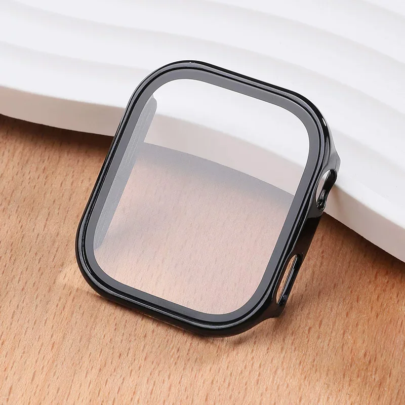 Screen Protector Hard PC Protective Bumper with Tempered Glass