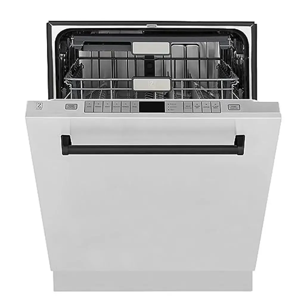 Autograph Edition Stainless Steel 3rd Rack Dishwasher with Matte Black Handle DuraWash Technology Heated Dry Integrated Controls 2