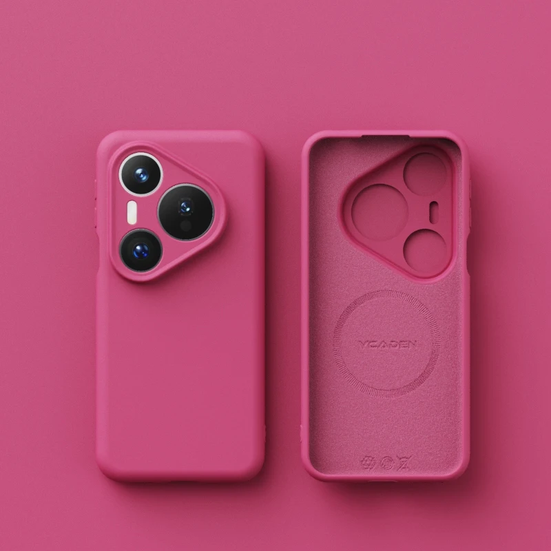 Enhanced Silicone Magnetic Shockproof Matte Case Cover
