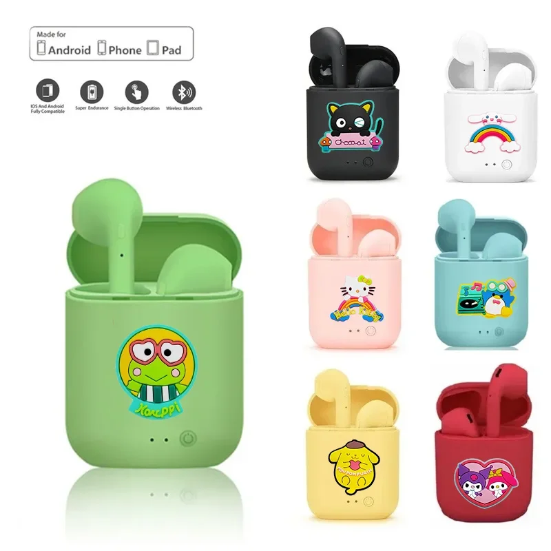 Sanrio Hello Kitty Auricolari Bluetooth Wireless Cinnamoroll True Stereo 5.0 Cute Cartoon Auricolari Bluetooth Universali