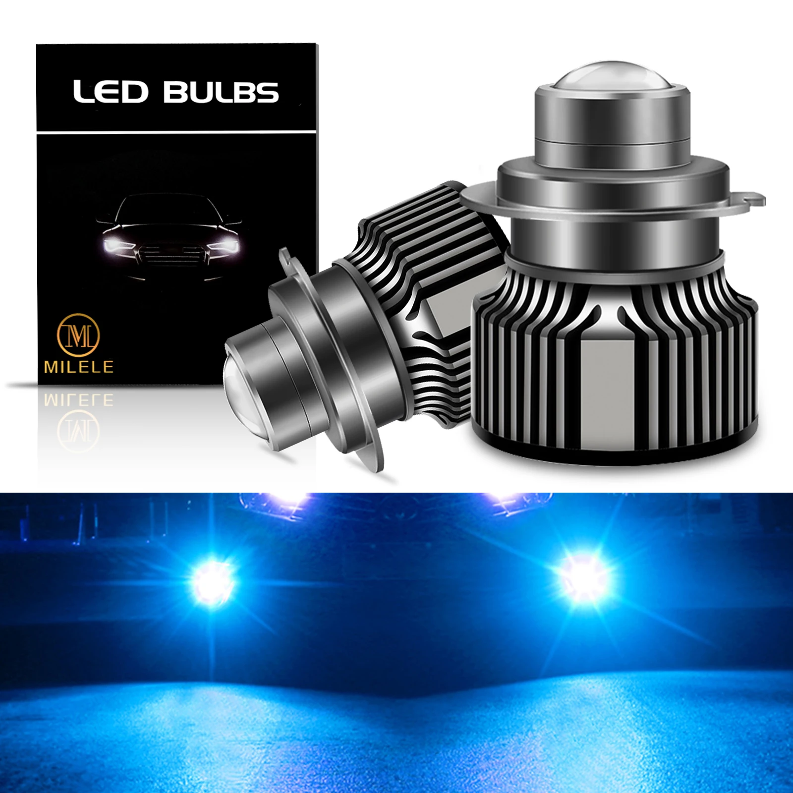 

Upgrade Your Car's Lighting with Mini Bi-LED Projector Lens - Fog Light Lens