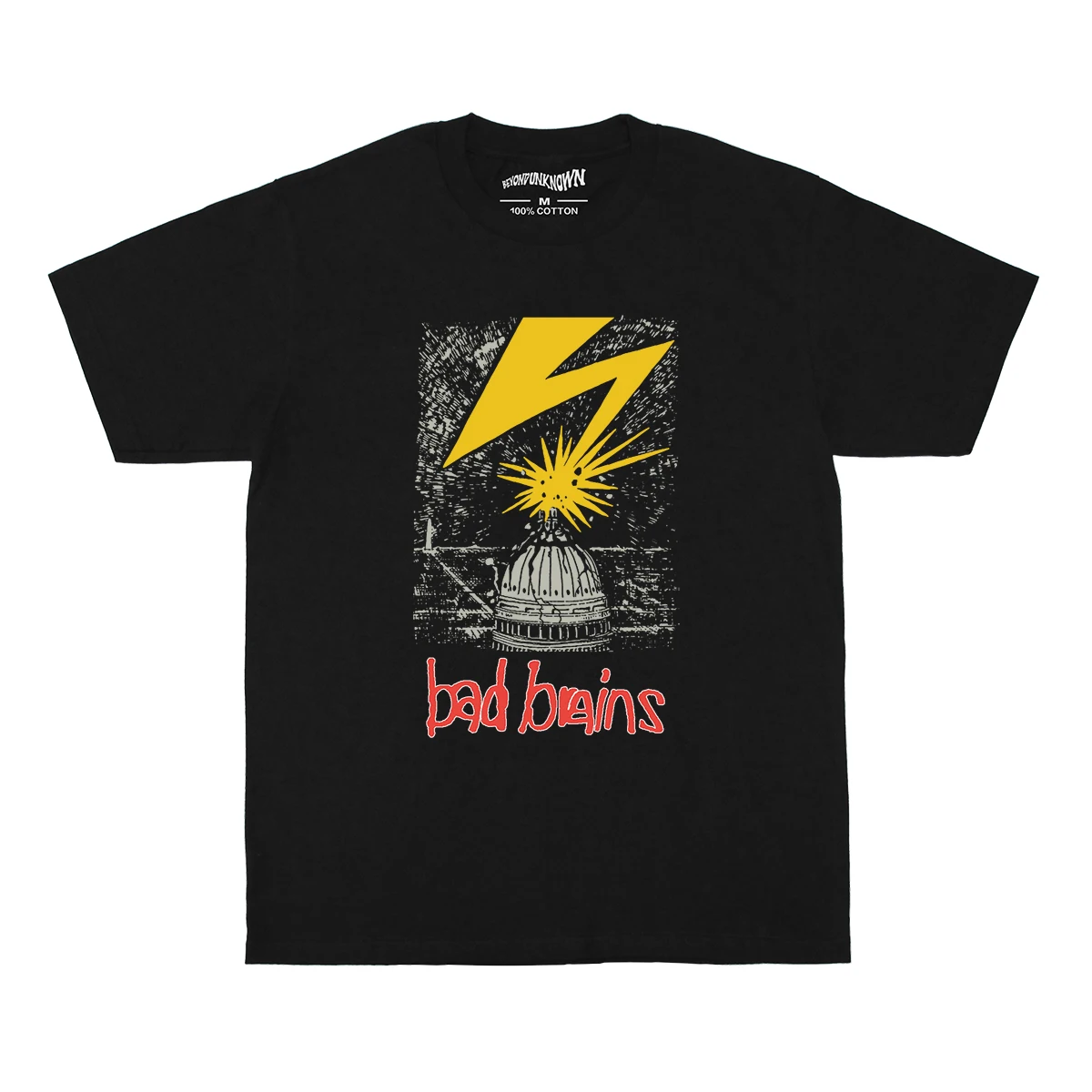Bad Brains T-Shirt Reggae Punk Hardcore Band Black Flag Minor