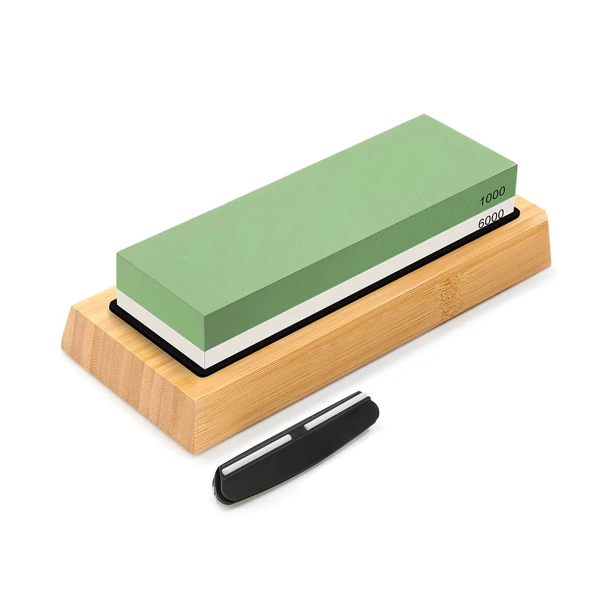 

Whetstone Knife Professional for 2-In-1 Double-Sided Sharpening Stone, Grain 1000/6000 Whetstone for Knives,with Hold