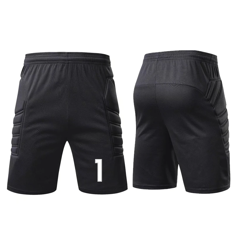 New Mature Men and Kid Football Goalkeeper Uniform Protective Sponge Long Sleeve Training Goalkeeper Soccer Soccer Top And Pants