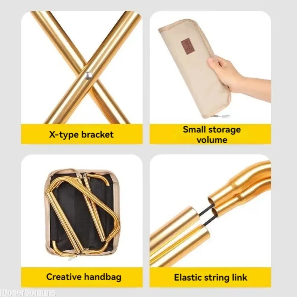 Outdoor Portable Folding Chairs Picnic Art Student Sketching Chairs Small Fishing Stools Hiking Beach Travel Ultralight Seat