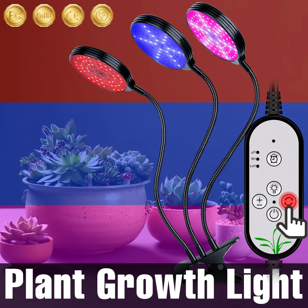 Usb Led Indoor Grow Light Lampada Per Piante A Spettro Completo Hydroponics Phytolamp Flower Seeds Coltivazione Growbox Lampada Di Crescita Dimmerabil